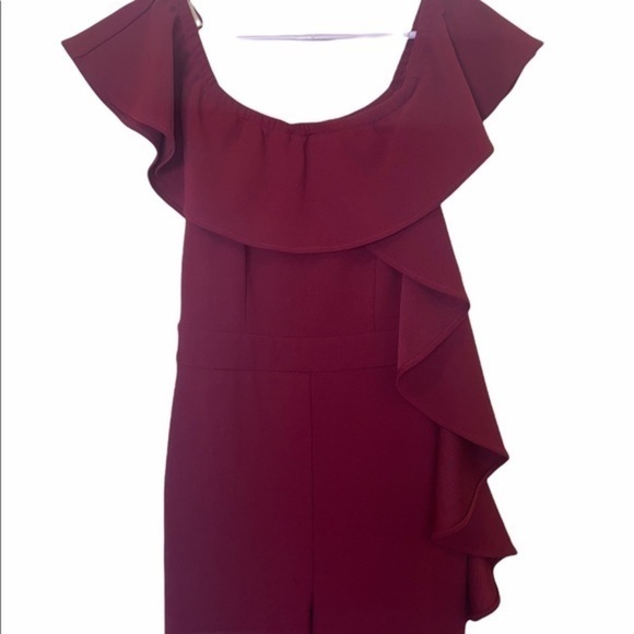 Maroon Jumpsuit by jealous tomato size small - Picture 2 of 15